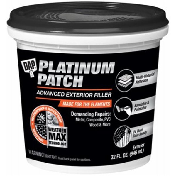 Dap Dap Adhesives 18787 Platinum Patch Exterior Filler - 32 oz 18787